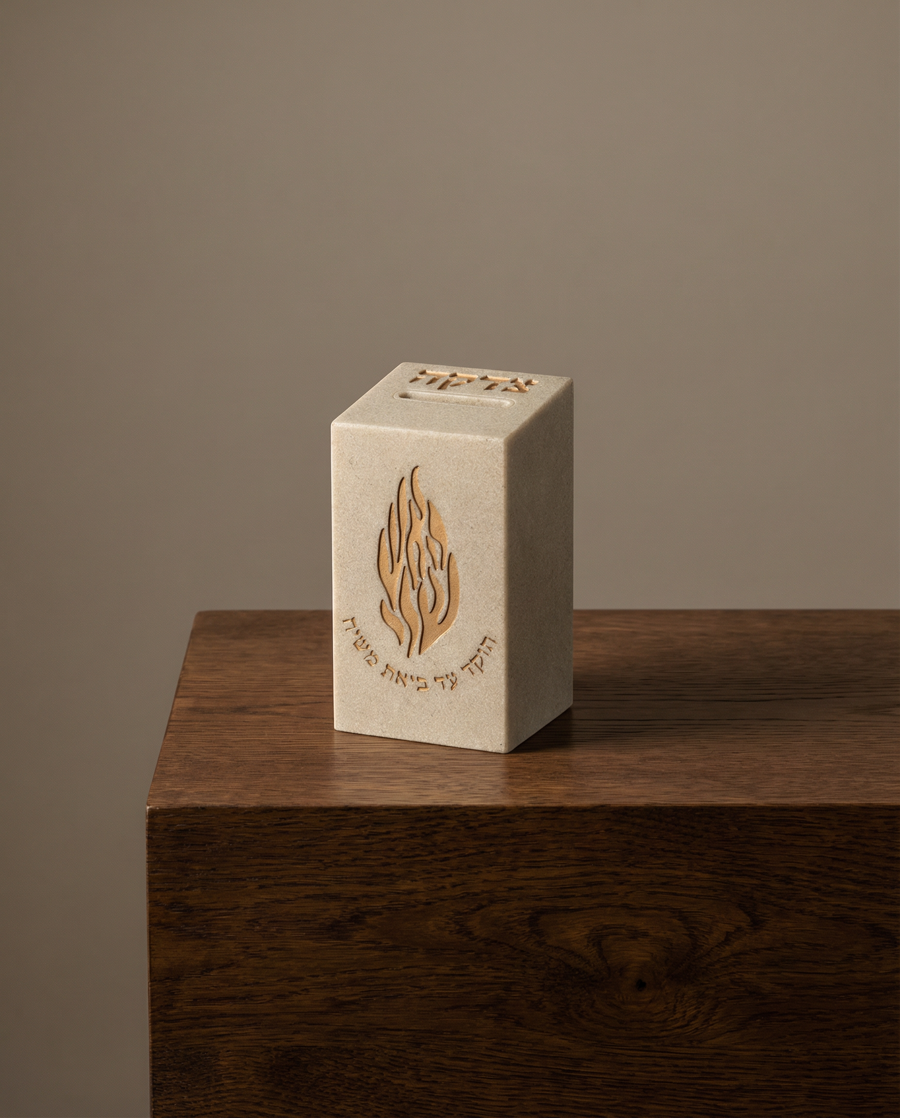 קופת צדקה ״האש שלי״ 13 ס״מ 100₪