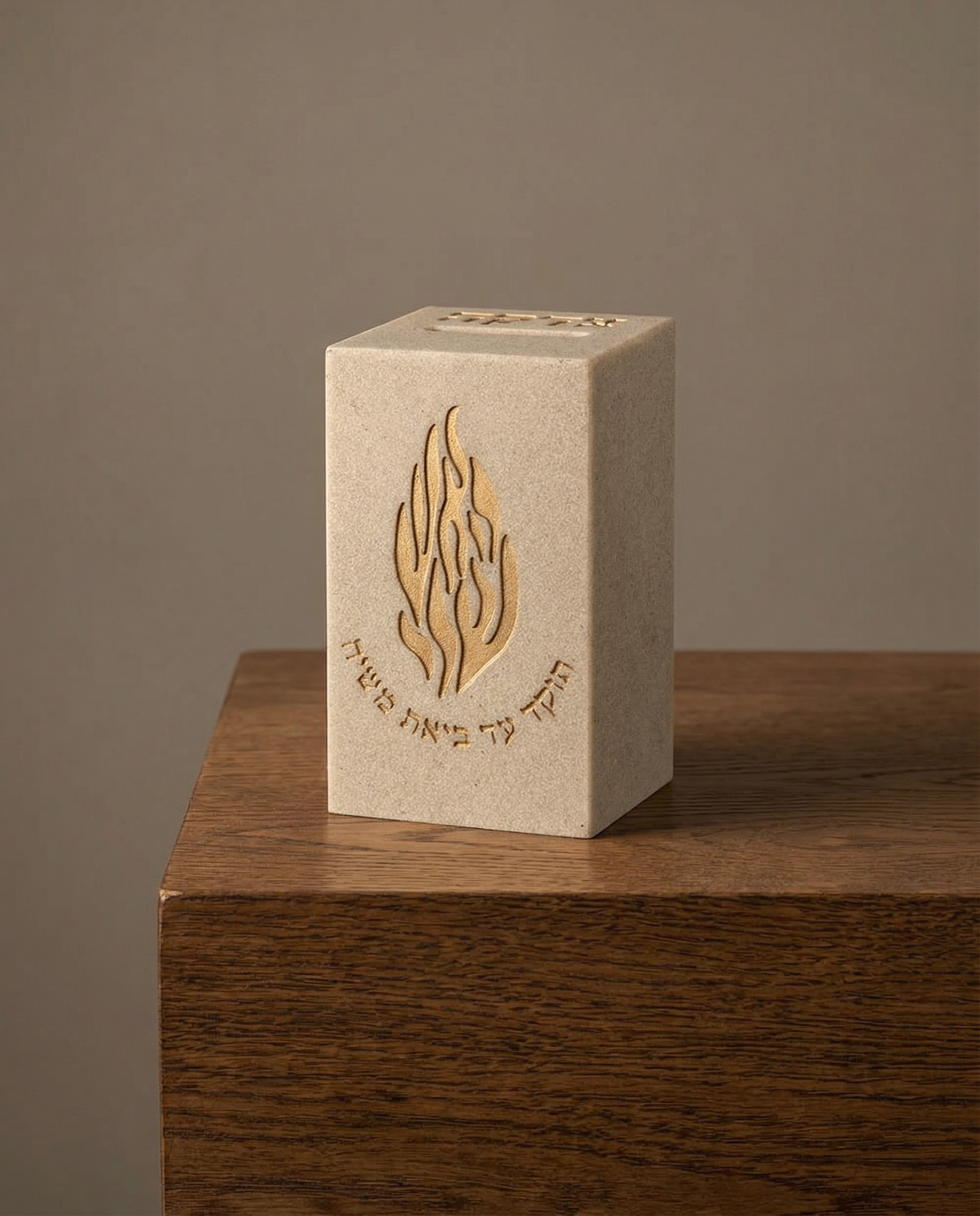 קופת צדקה ״האש שלי״ 13 ס״מ 100₪