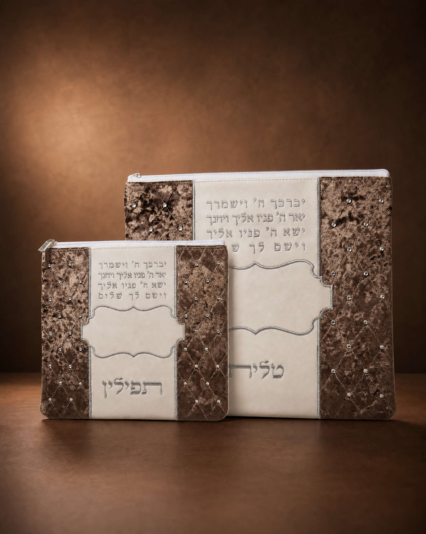סט כיסויים לטלית ותפילין 100₪