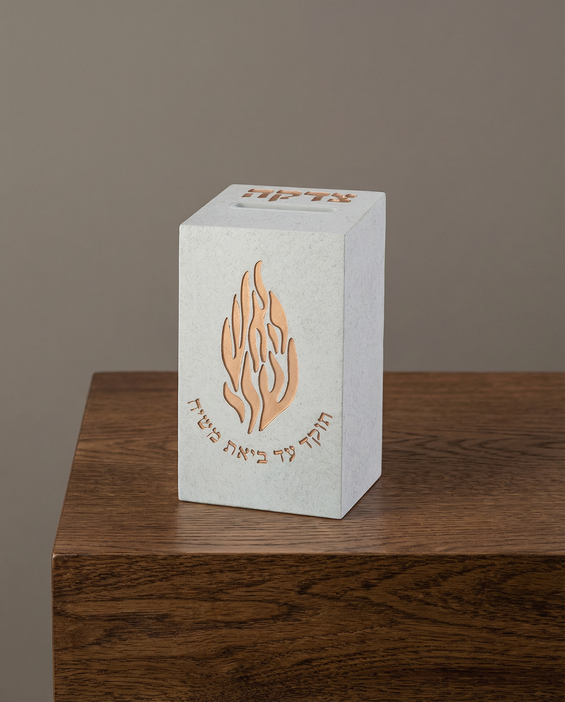 קופת צדקה ״האש שלי״ 13 ס״מ 100₪