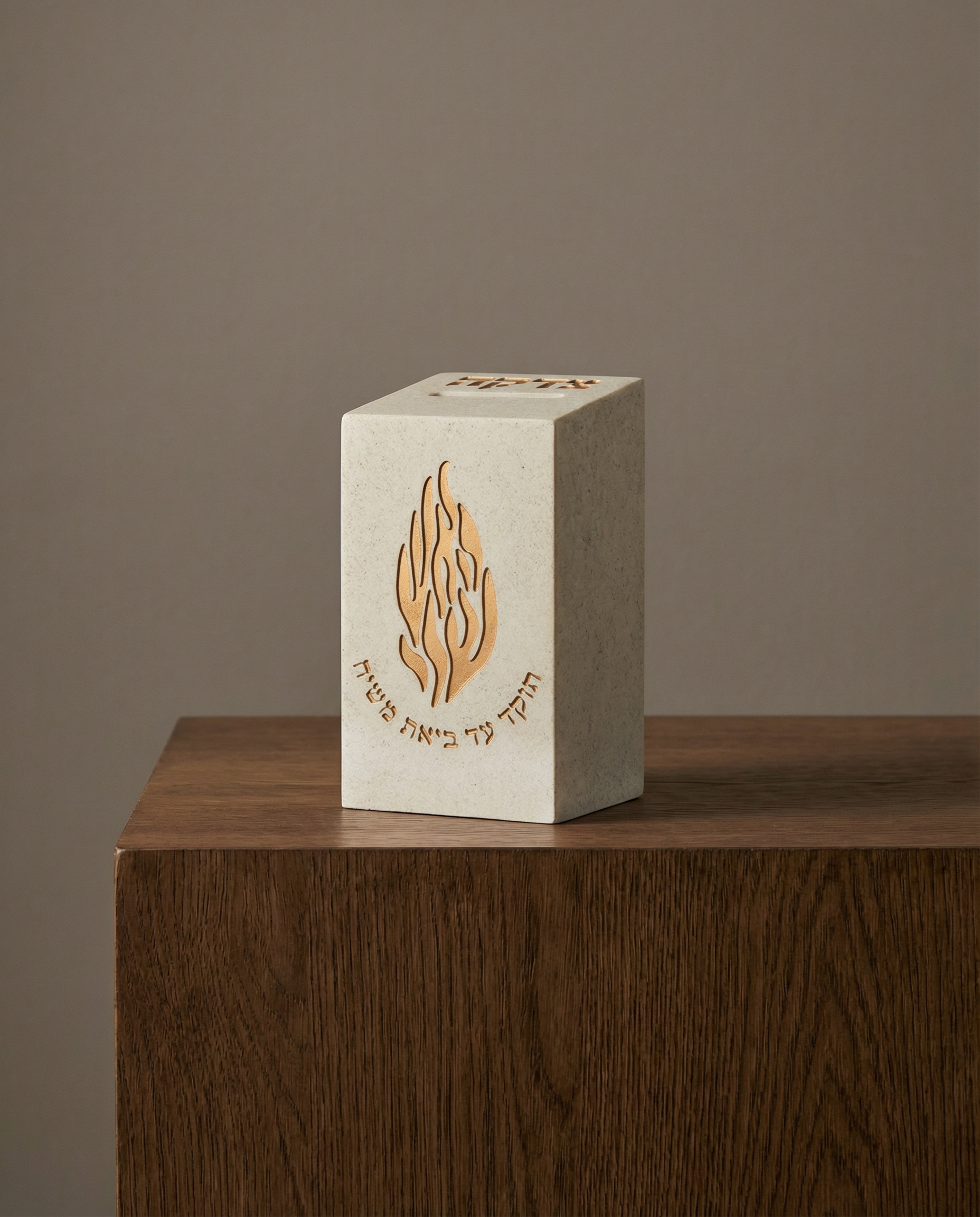 קופת צדקה ״האש שלי״ 13 ס״מ 100₪